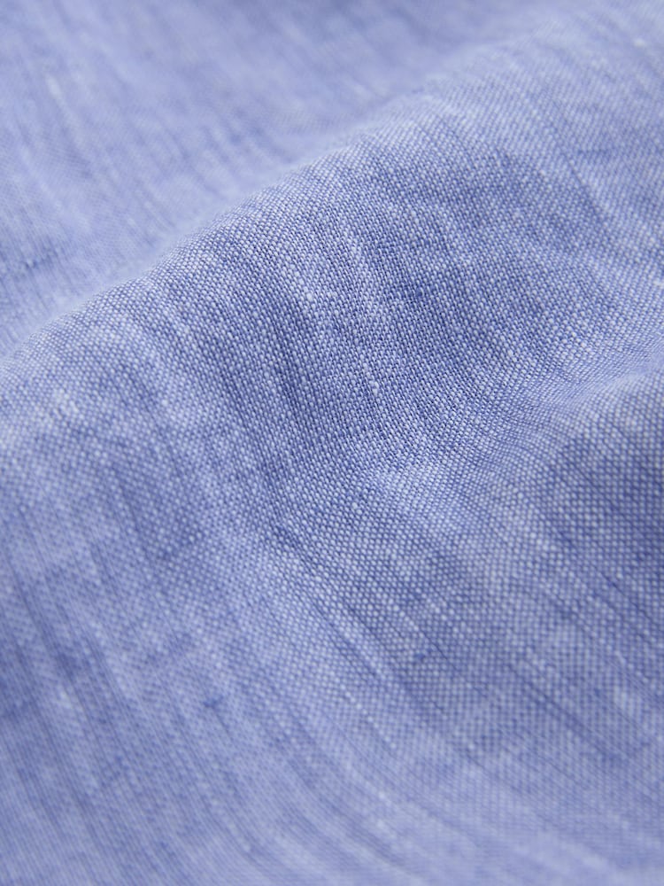 Blue N. Premium 100% Linen Shirt - Image 2 of 3