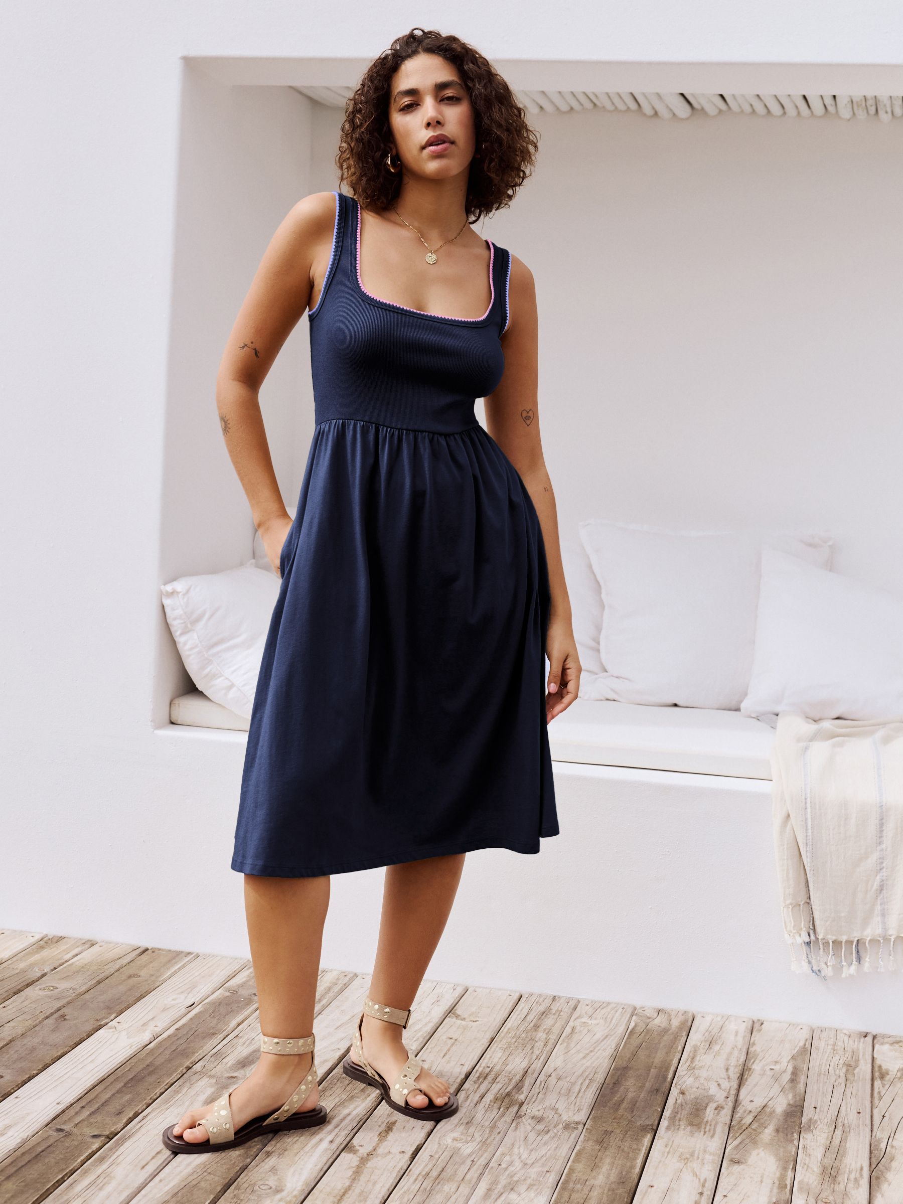 ladies swim dresses uk Women's Amalfi Floral Swim Dress With Skirted Bottom – Swimsuits Direct