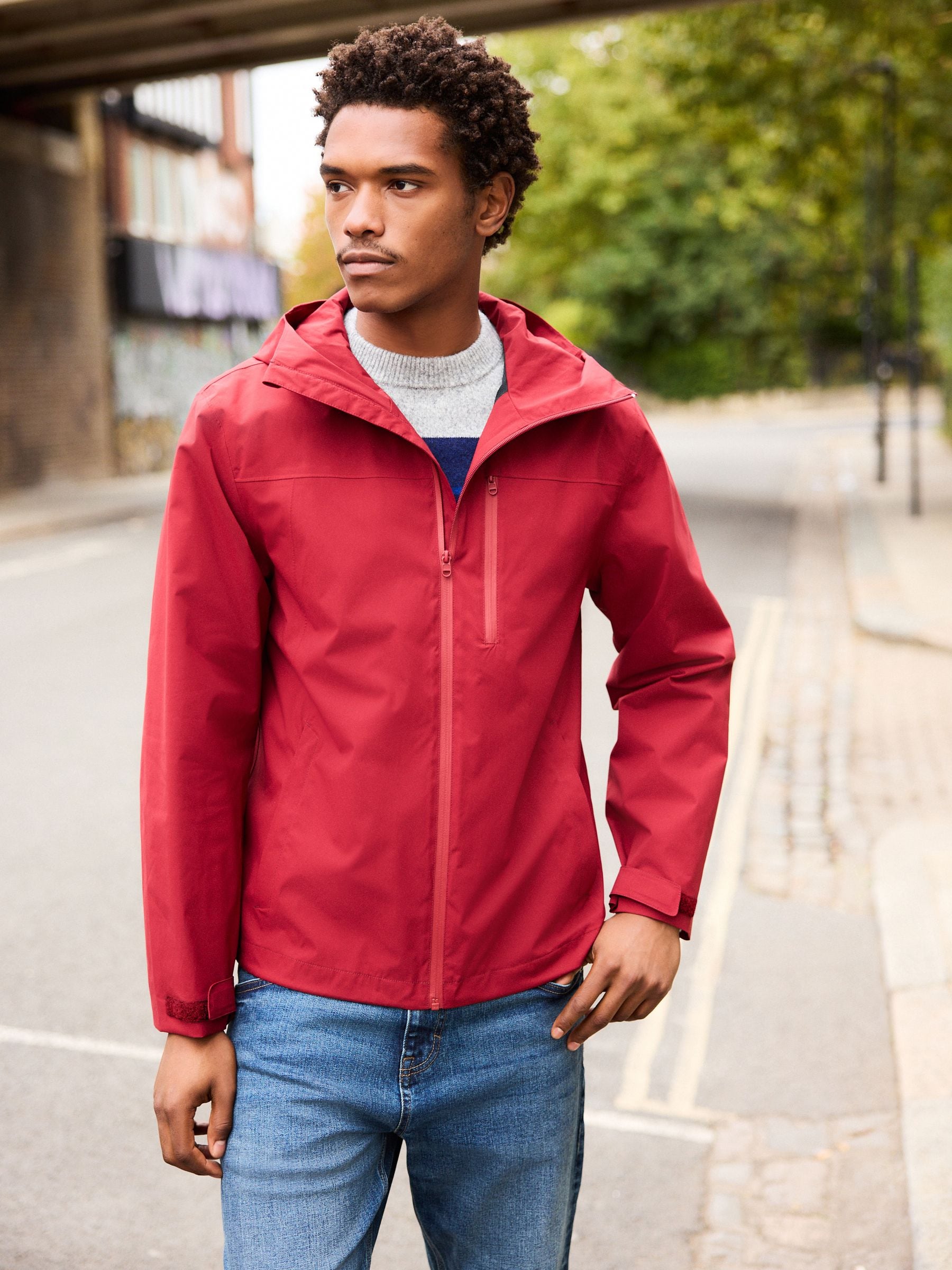ジャケット・アウター PWA PACK&DROP ANORAK RED H56756s.jpg