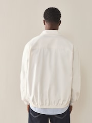 Ecru Harrington Twill Jacket - Image 2 of 8