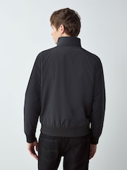 Black Shower Resistant Harrington Jacket - Image 2 of 7