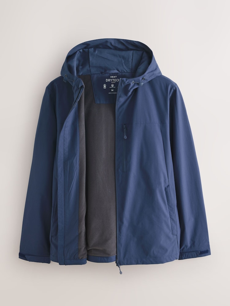 Blå - Dusjbestandig  Anorak Jakke - Bilde 2 av 5