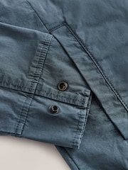 Blue Zip Through Shacket - Image 5 of 5