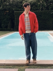 Red Harrington Twill Jacket - Image 2 of 10