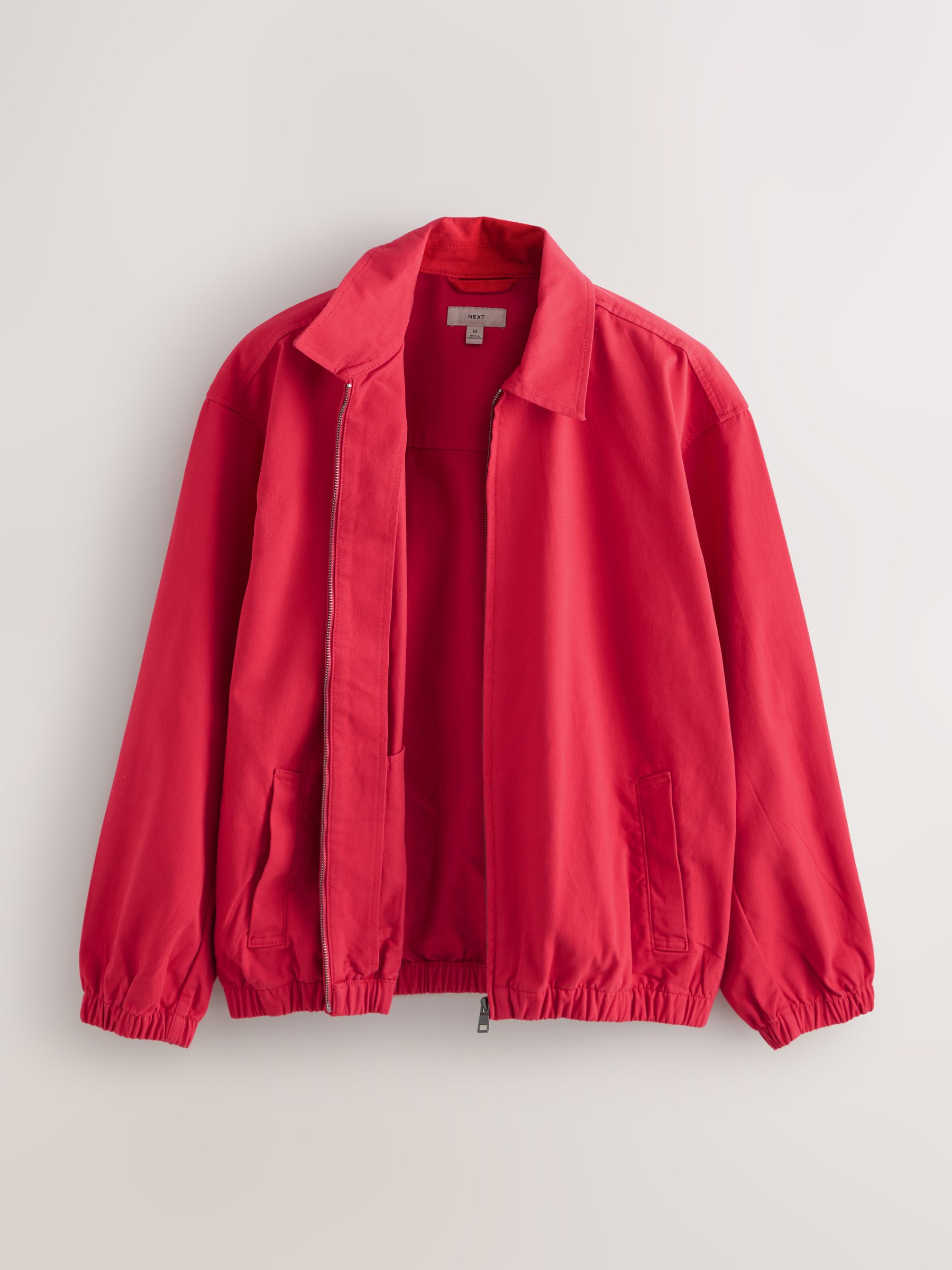 Buy Red Harrington Twill Jacket from the Next UK online shop