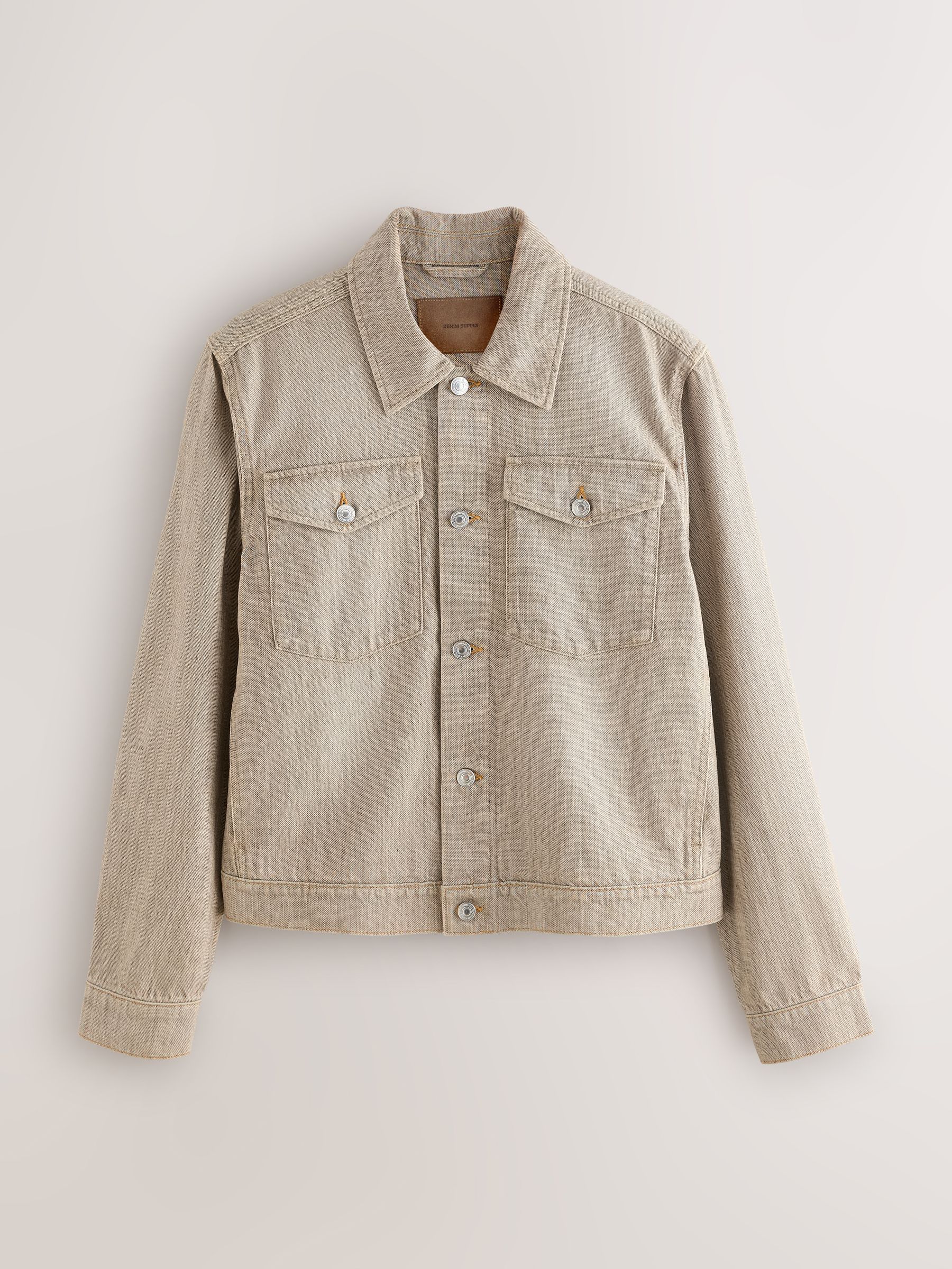 Buy Stone Denim Jacket from Next Romania