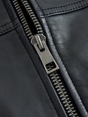 Black Signature Leather Patch Pocket Jacket - Image 11 of 12