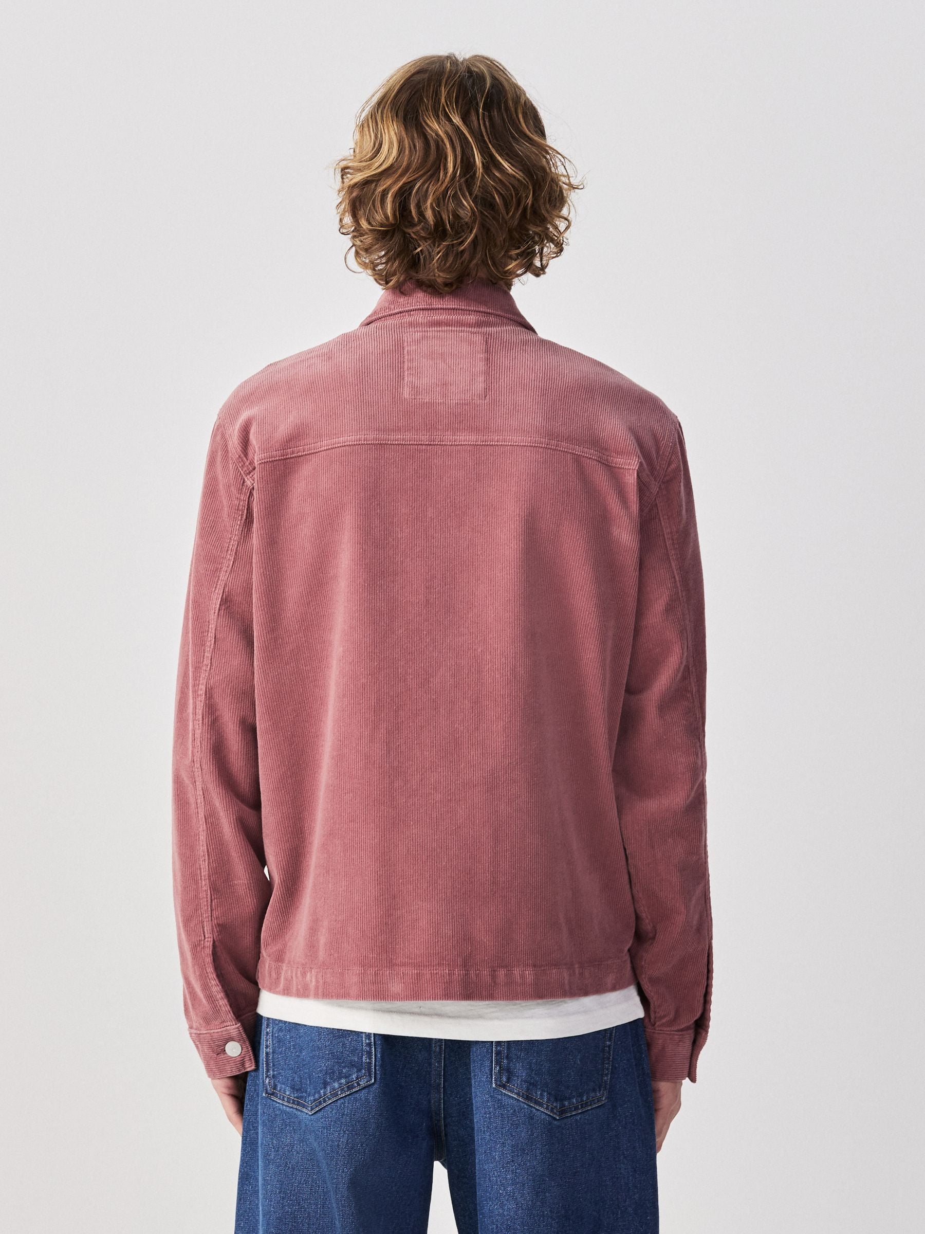 Buy Pink Cord Zip Through Shacket from Next USA