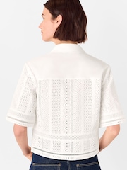Whistles Broderie 100% Cotton Shirt - Imagen 3 de 5