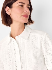 Whistles Broderie 100% Cotton Shirt - Imagen 4 de 5