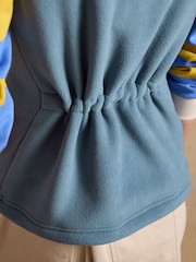 Joules Official Badminton Blue Horse Trials Heritage Fleece Gilet - Image 13 of 14