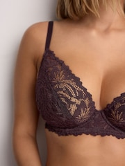 Chocolate marrom - Sutiã de Renda Ultimate Comfort - Imagem 10 de 11