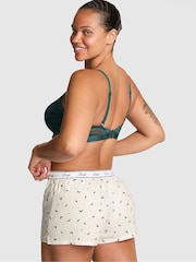 Victoria's Secret PINK Winter White Christmas Mistletoe Pyjama Bottoms - Image 2 of 3