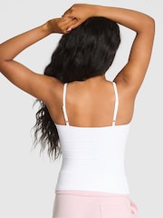 Victoria's Secret PINK White Cami Top - Image 2 of 2