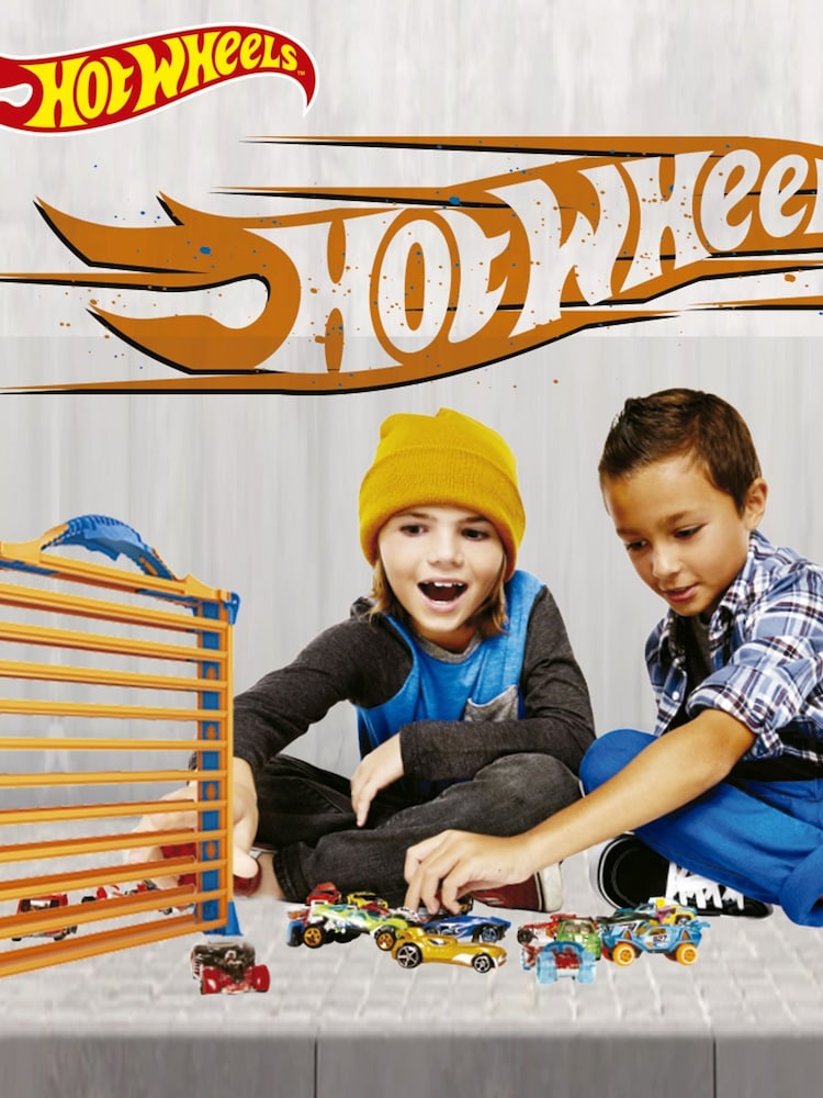 Ancory Hot Wheels Rack N Track Car Case - Image 2 of 6