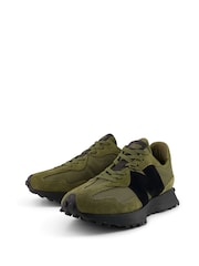 New Balance Khaki Green Mens 327 Trainers - Image 12 of 12