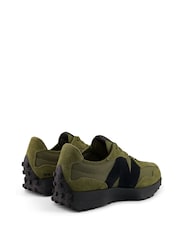 New Balance Khaki Green Mens 327 Trainers - Image 6 of 12