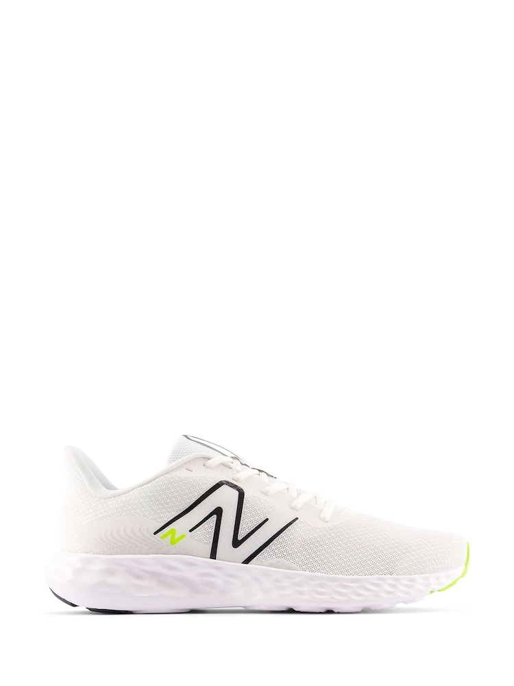 New Balance White Mens 411 Trainers - Image 1 of 5 New Balance White Mens 411 Trainers - Image 1 of 5
