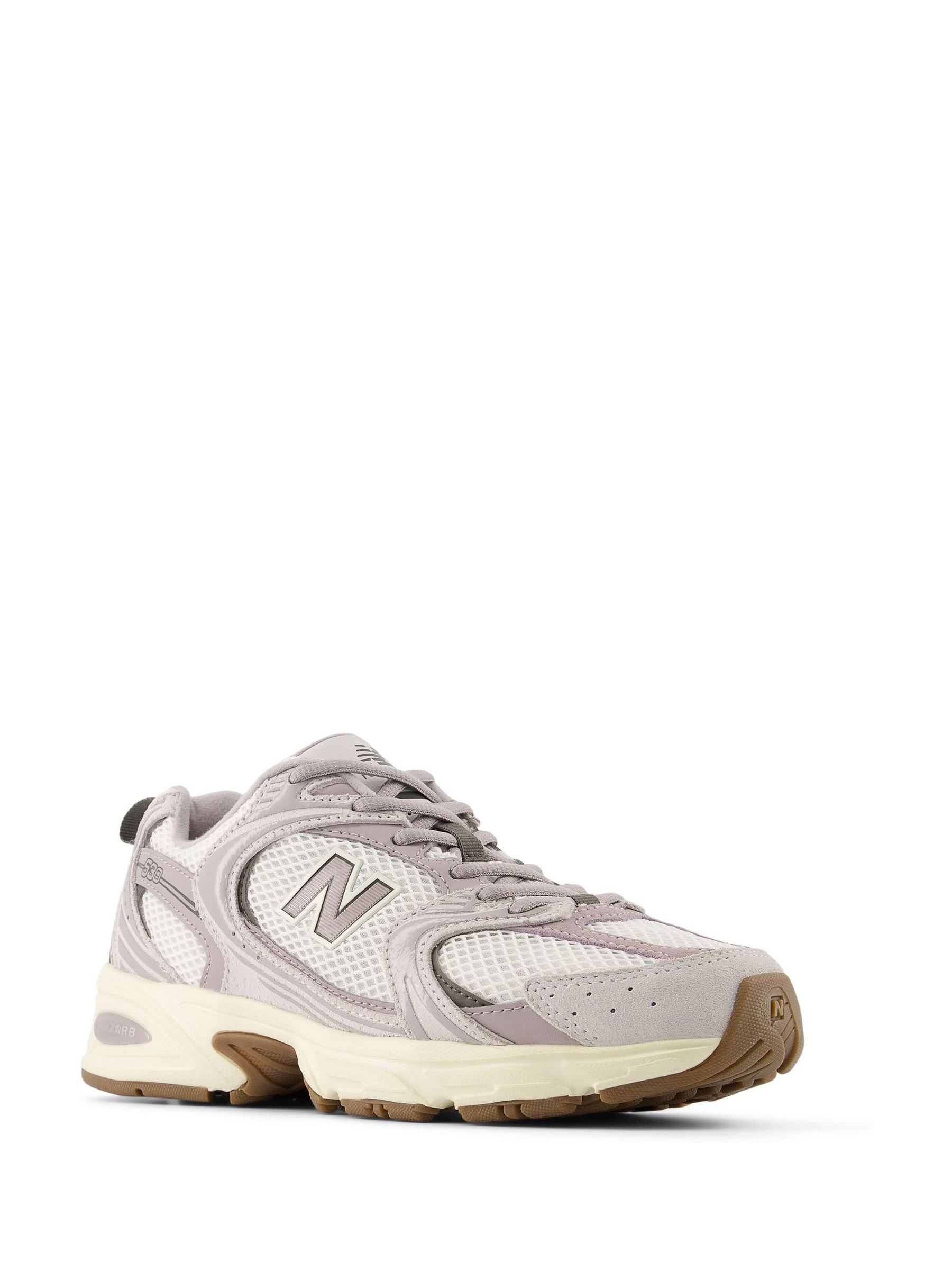 Buy New Balance White/Purple 530 Trainers from Next USA