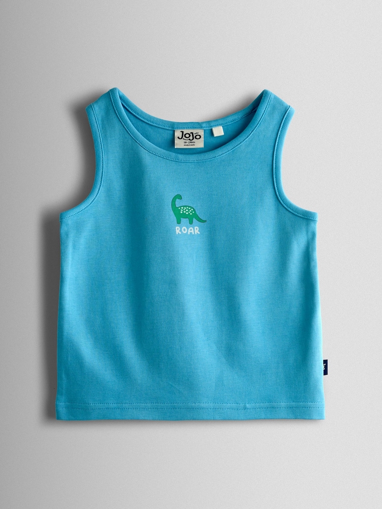 JoJo Maman Bébé Dinosaur 3-Pack Sailboat Vests - Image 2 of 10