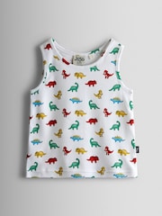 JoJo Maman Bébé Dinosaur 3-Pack Sailboat Vests - Image 6 of 10