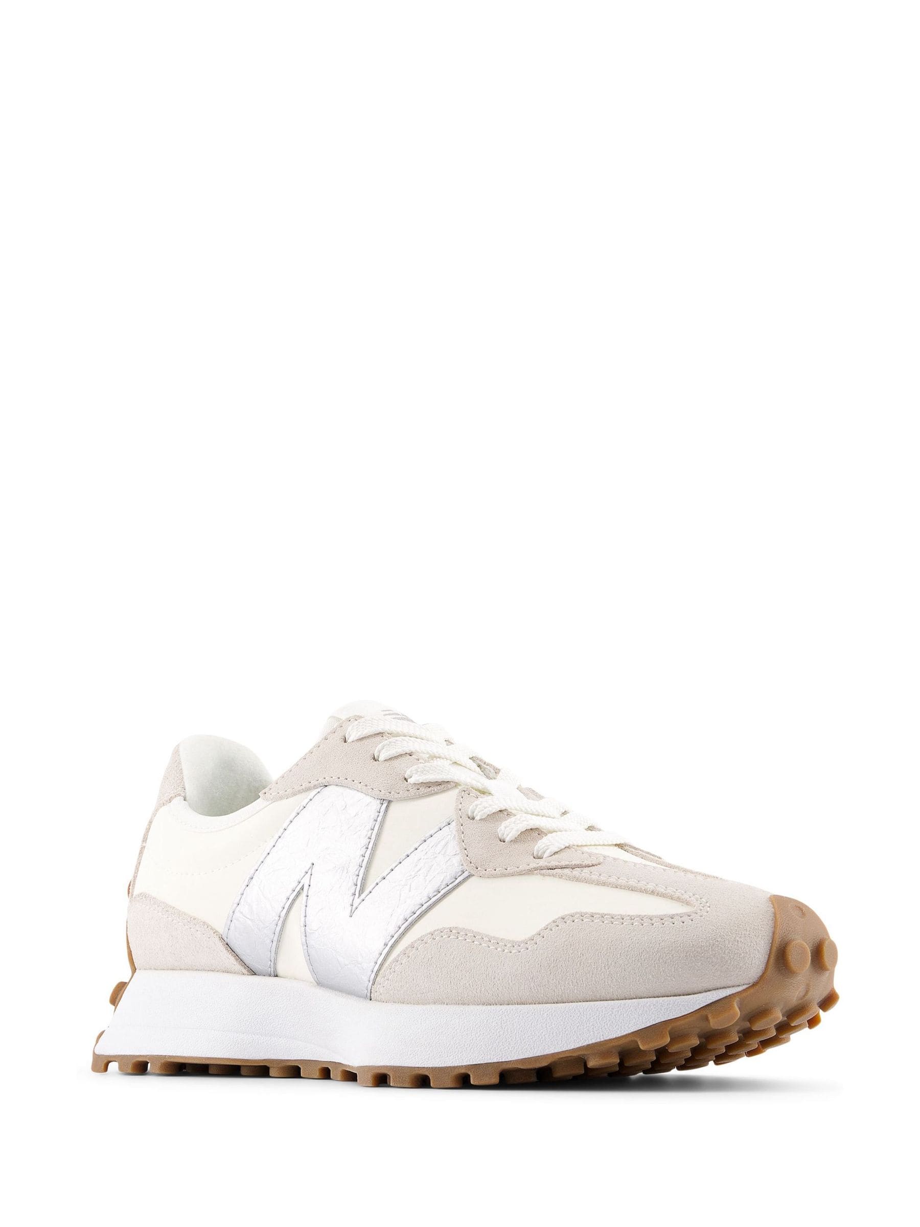 Buy New Balance White/Grey 327 Trainers from Next USA