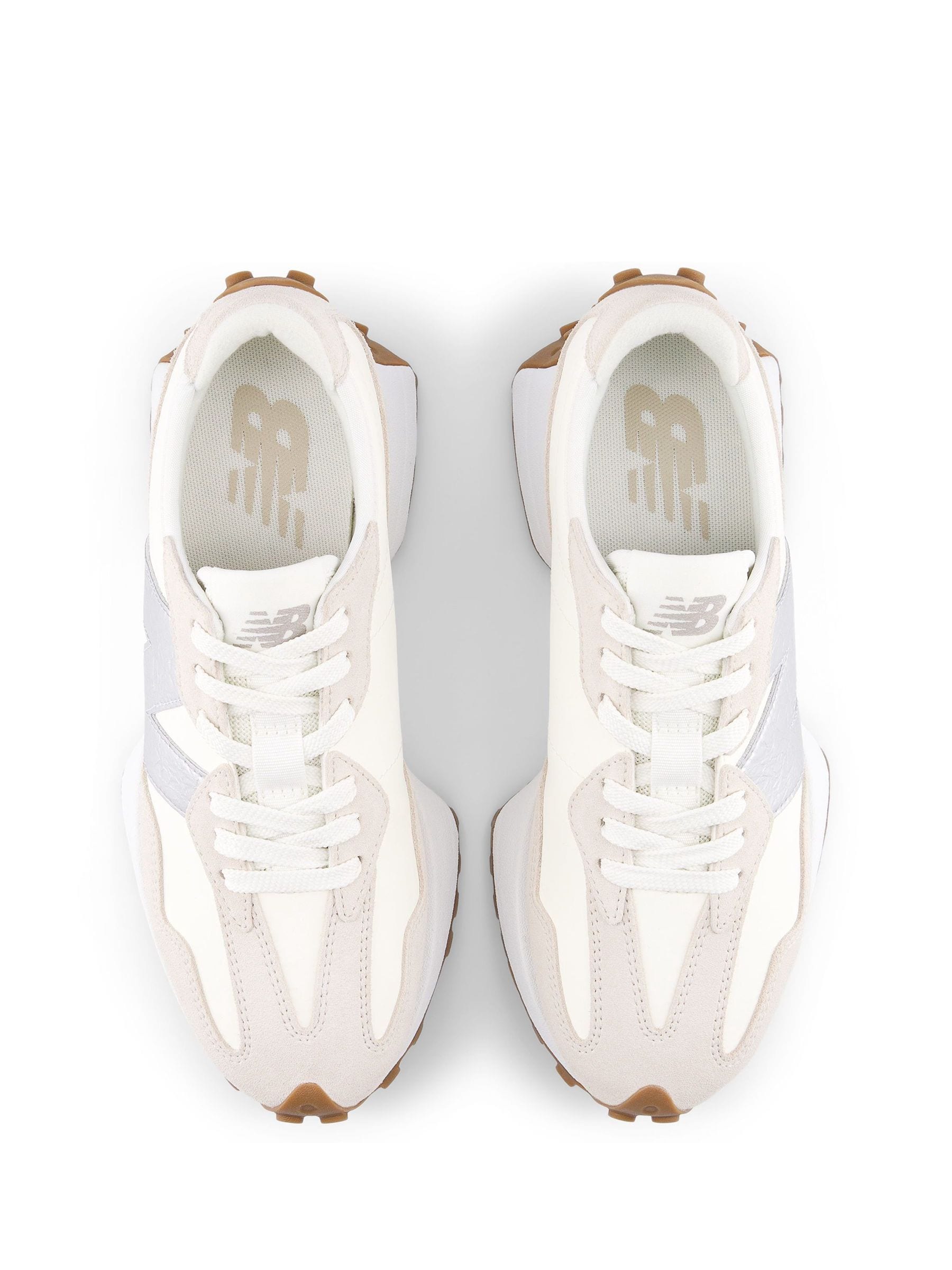 Buy New Balance White/Grey 327 Trainers from Next USA