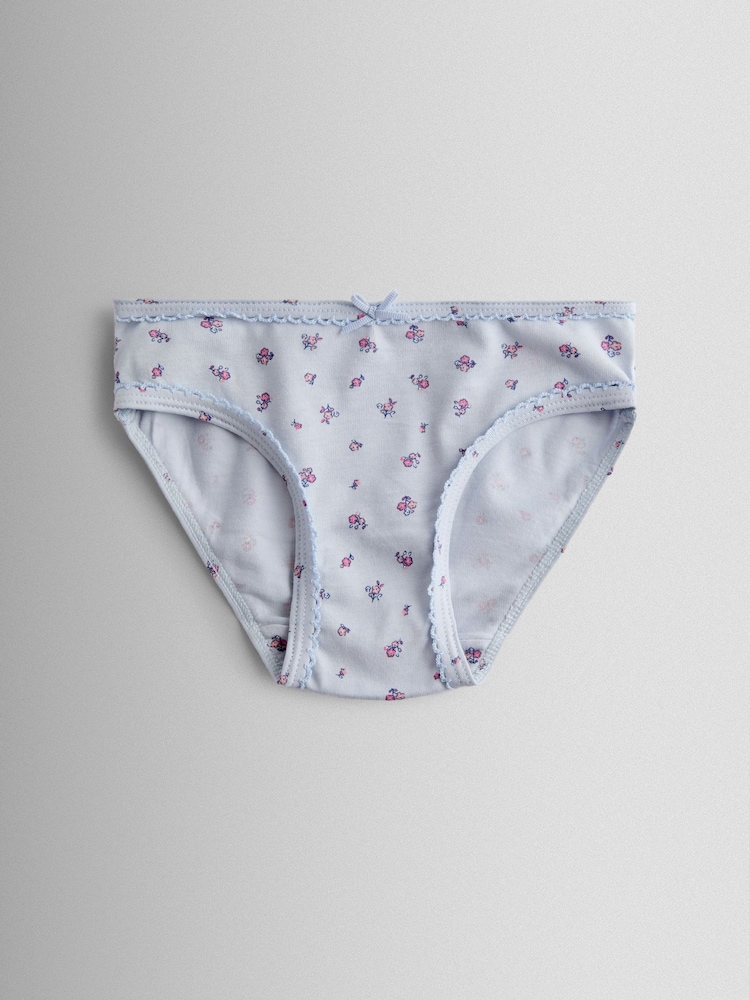 JoJo Maman Bébé Floral 3-Pack Floral Briefs - Image 2 of 8