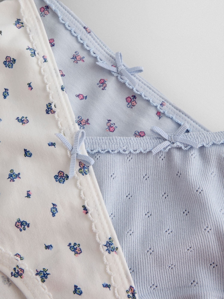 JoJo Maman Bébé Floral 3-Pack Floral Briefs - Image 8 of 8