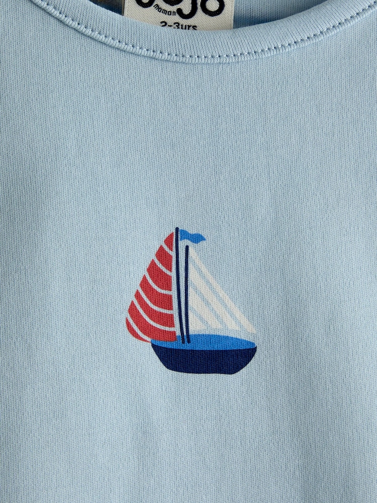 JoJo Maman Bébé Boat 3-Pack Sailboat Vests - Image 10 of 10