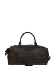 Cultured London Harbour Leather Brown Holdall - Image 1 of 6