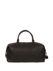 Cultured London Harbour Leather Brown Holdall - Image 2 of 6
