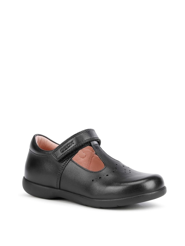 Geox Naimara Black Ballerina Shoes - Image 2 of 4
