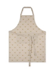 Sophie Allport Natural Linen Bee Adult Apron - Image 1 of 1