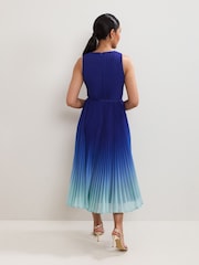 Phase Eight Blue Petite Simara Dress - Image 2 of 5