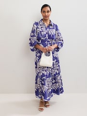 Phase Eight Blue Petite Coralie Dress - Image 1 of 6
