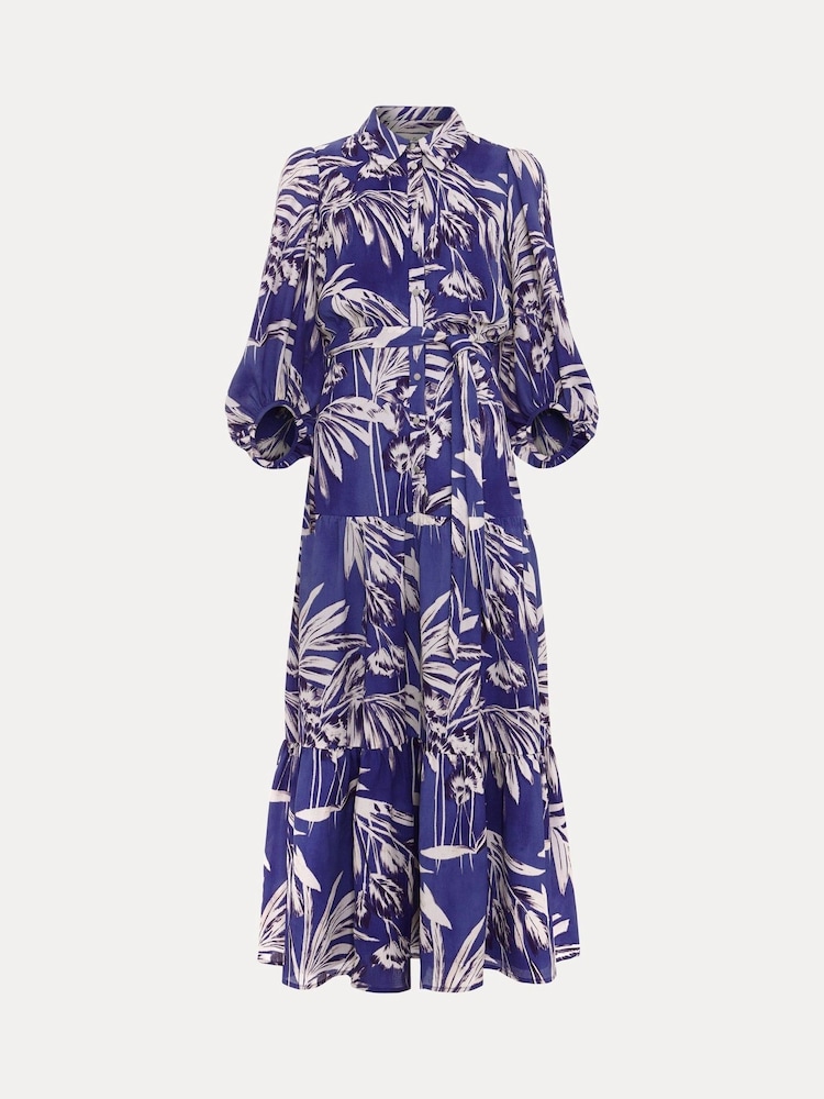 Phase Eight Blue Petite Coralie Dress - Image 6 of 6