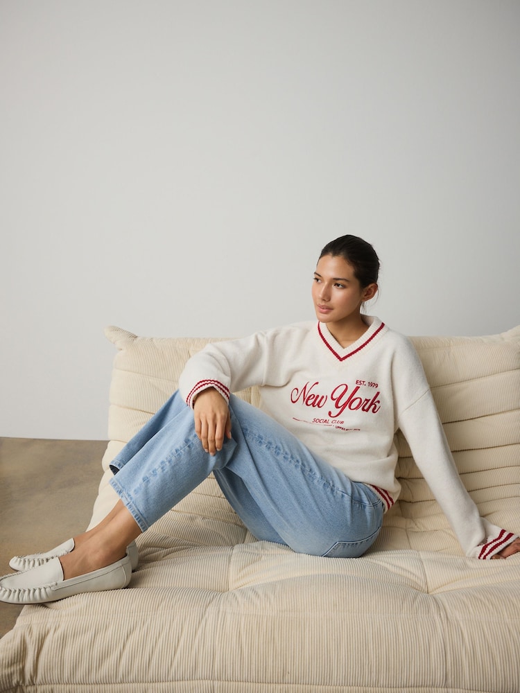 Bleach Blue Slim Cropped Jeans - Image 2 of 9 Bleach Blue Slim Cropped Jeans - Image 2 of 9