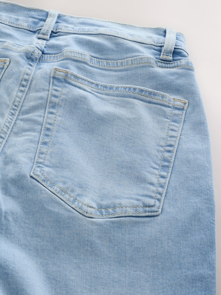 Bleach Blue Slim Cropped Jeans - Image 9 of 9 Bleach Blue Slim Cropped Jeans - Image 9 of 9