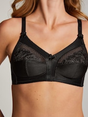 Hunk Sara Non-Padded Non Wired Black Bra - Image 2 of 5