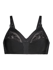 Hunk Sara Non-Padded Non Wired Black Bra - Image 4 of 5
