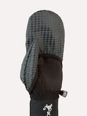Sealskinz Wolferton Water Repellent Running Convertible Black Gloves - Image 3 of 4