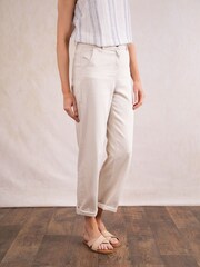 Lakeland Clothing Cream Starla Trousers - Image 2 of 5