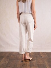 Lakeland Clothing Cream Starla Trousers - Image 4 of 5