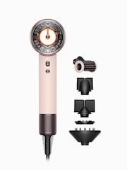 Dyson Pink Supersonic Nural Straight to Wavy Hair Dryer - Image 1 of 11