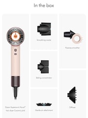 Dyson Pink Supersonic Nural Straight to Wavy Hair Dryer - Image 8 of 11