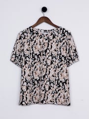 Lakeland Clothing Cream Josie Textured Top - Imagen 1 de 4