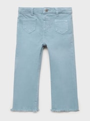 Mango Blue Flared Jeans - Image 1 of 3