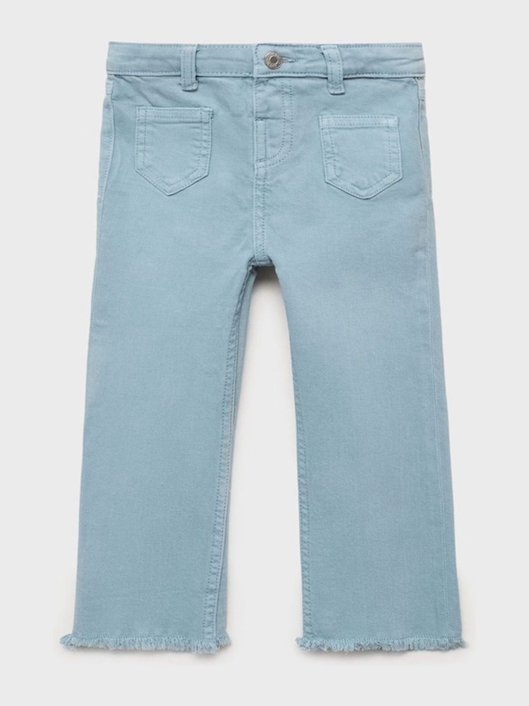Mango Blue Flared Jeans - Image 1 of 3 Mango Blue Flared Jeans - Image 1 of 3