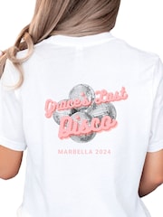 Personalised Last Disco Hen Party T-shirt by Koko Blossom - Image 3 of 4